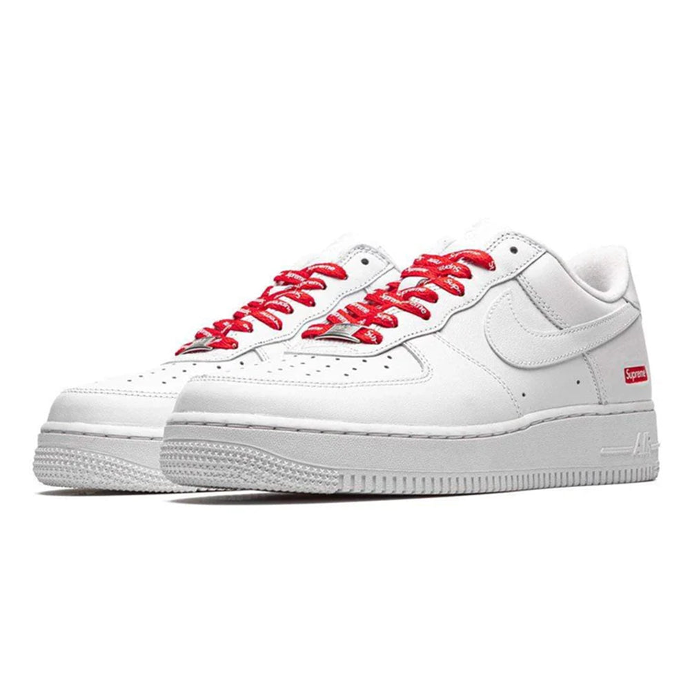 Supreme x Nike Air Force 1 Low 'Box Logo - White' CU9225-100