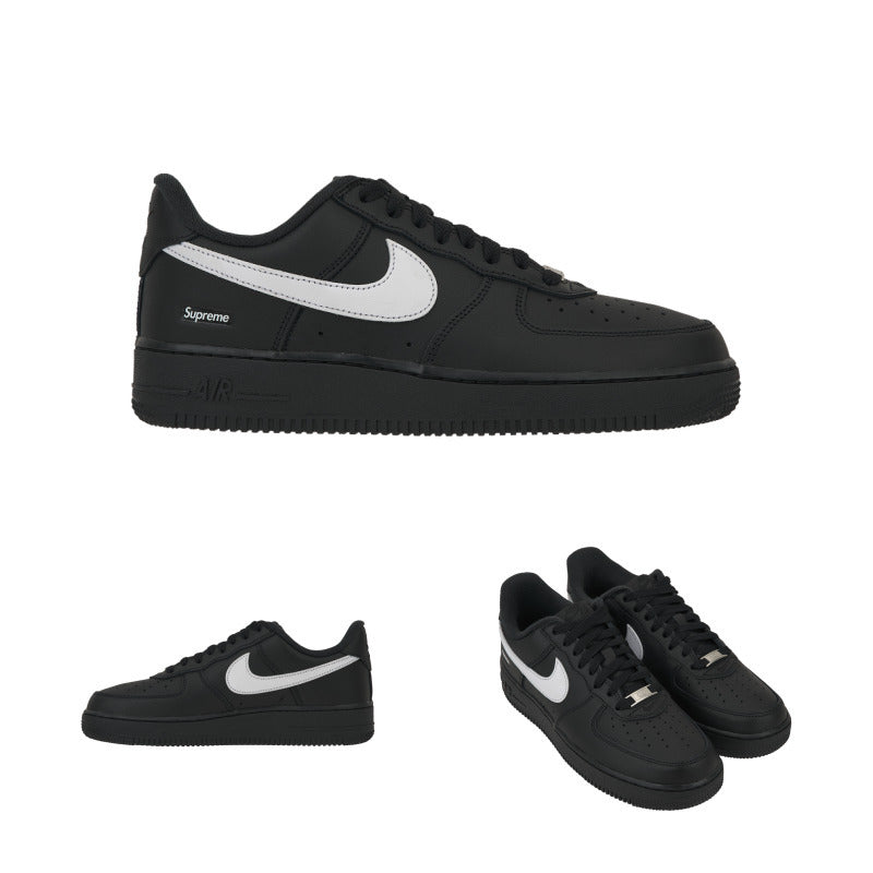 Supreme x Nike Air Force 1 Low 'Box Logo - Black White' CU9225-002