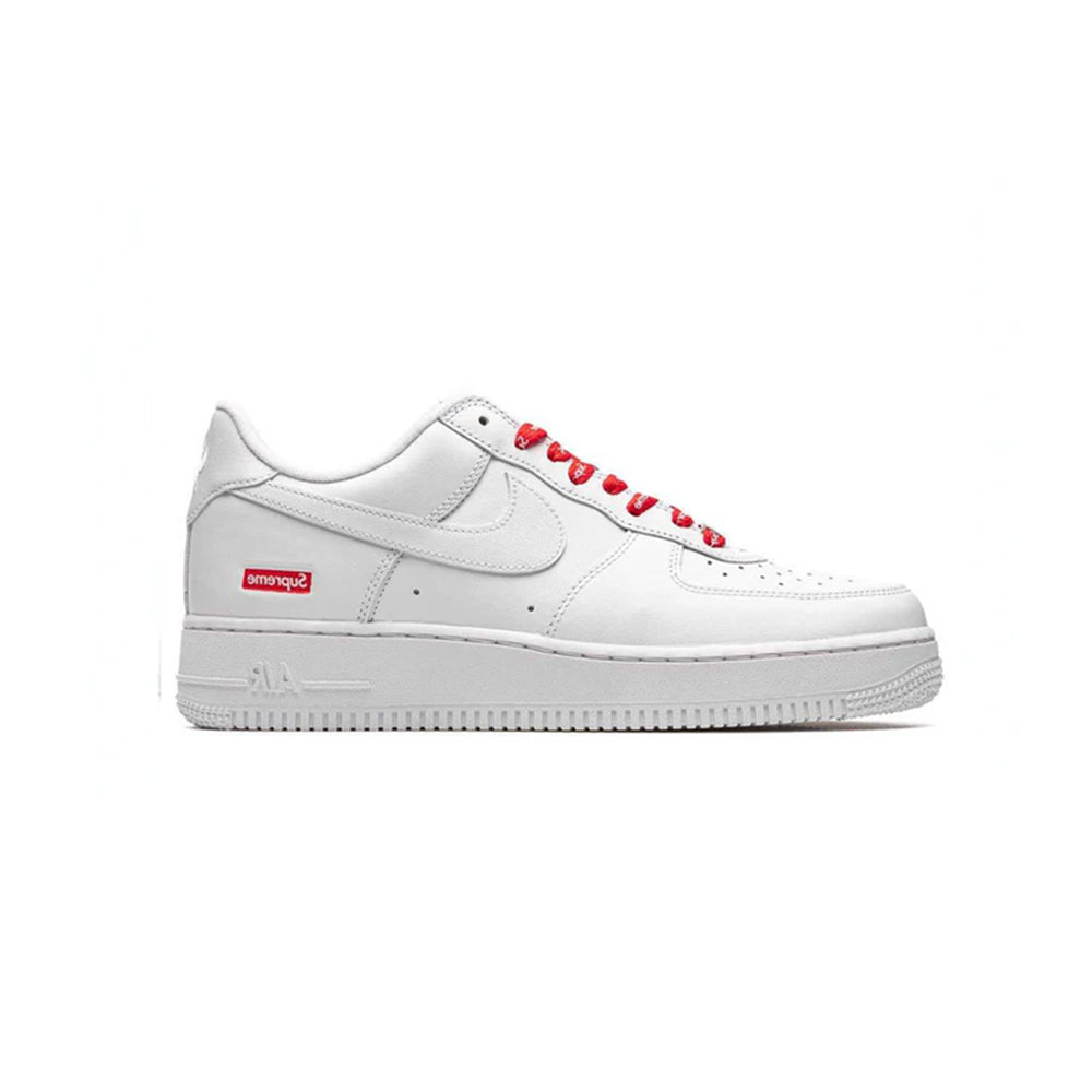 Supreme x Nike Air Force 1 Low 'Box Logo - White' CU9225-100