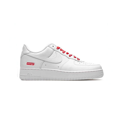Supreme x Nike Air Force 1 Low 'Box Logo - White' CU9225-100