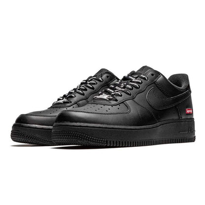 Supreme x Nike Air Force 1 Low 'Box Logo - Black' CU9225-001