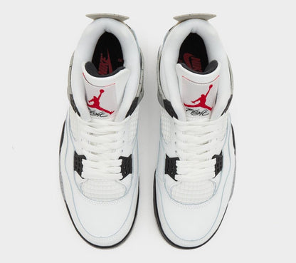 Air Jordan 4 Retro OG 2025 'White Cement' FV5029-100 Hommes Femmes GS