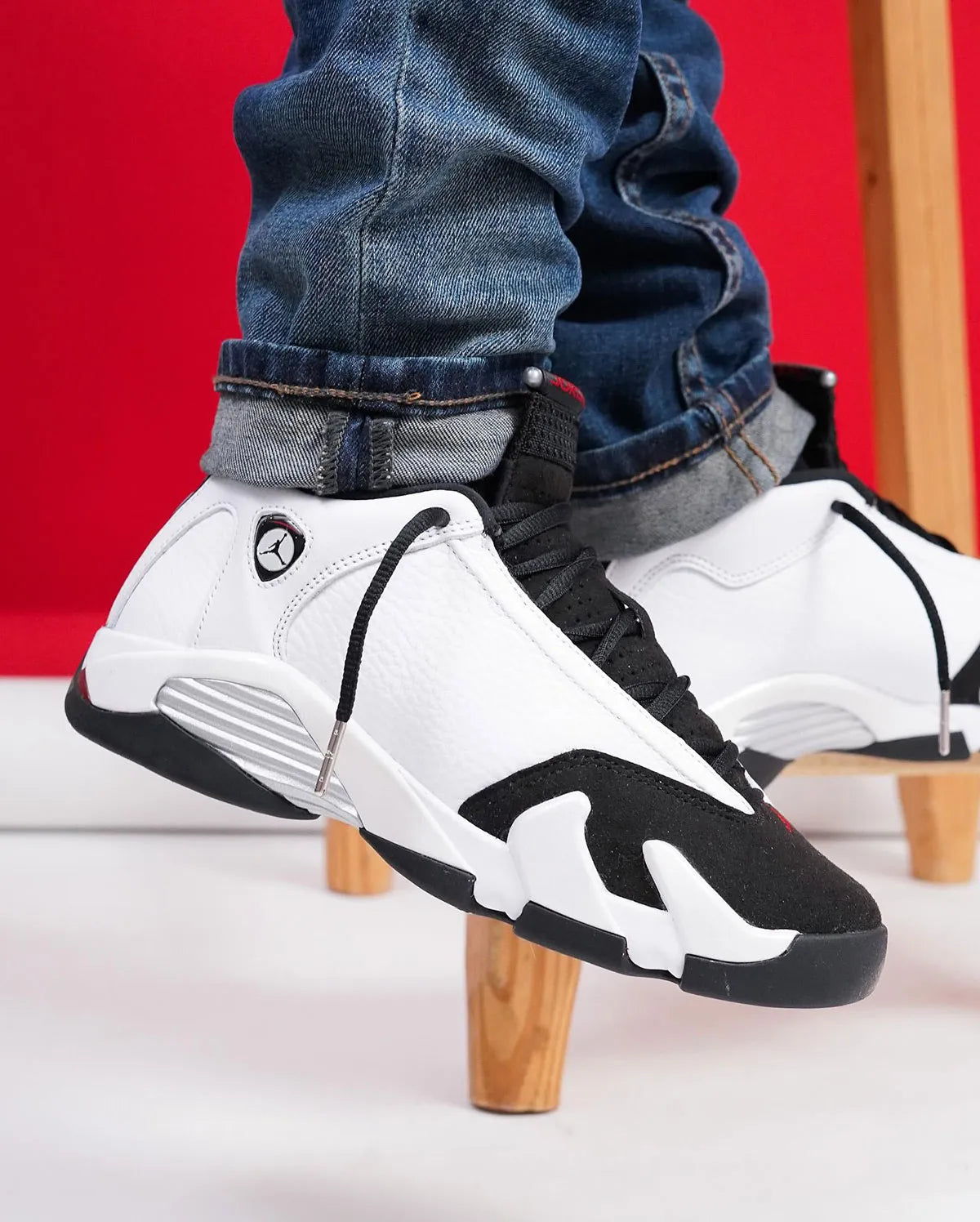 Air Jordan 14 Retro 2024 „Black Toe“ 487471-160 Herren
