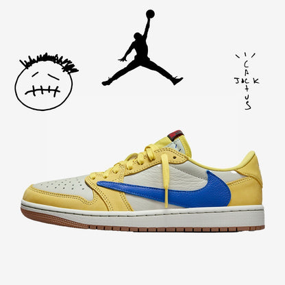 Travis Scott x Air Jordan 1 Retro Low OG SP 'Canary'