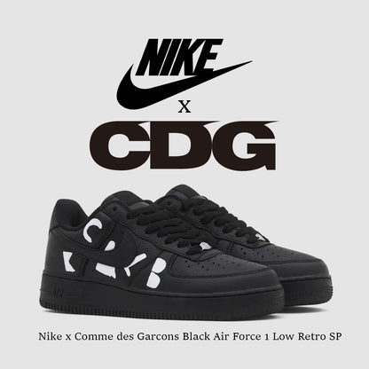 Nike Air Force 1 Low Comme Des Garçons Black IB9949-001