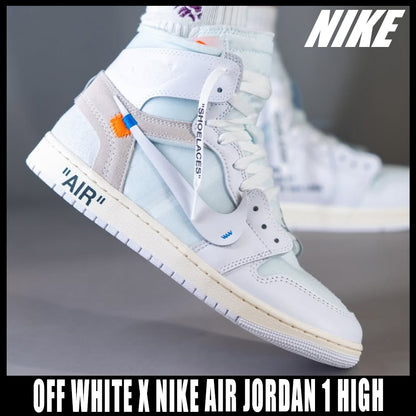 Off-White x Air Jordan 1 Retro High OG 'Alaska'