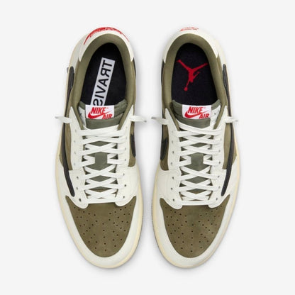 Travis Scott x Air Jordan 1 Retro Low OG SP 'Olive' DM7866-200 Men Women