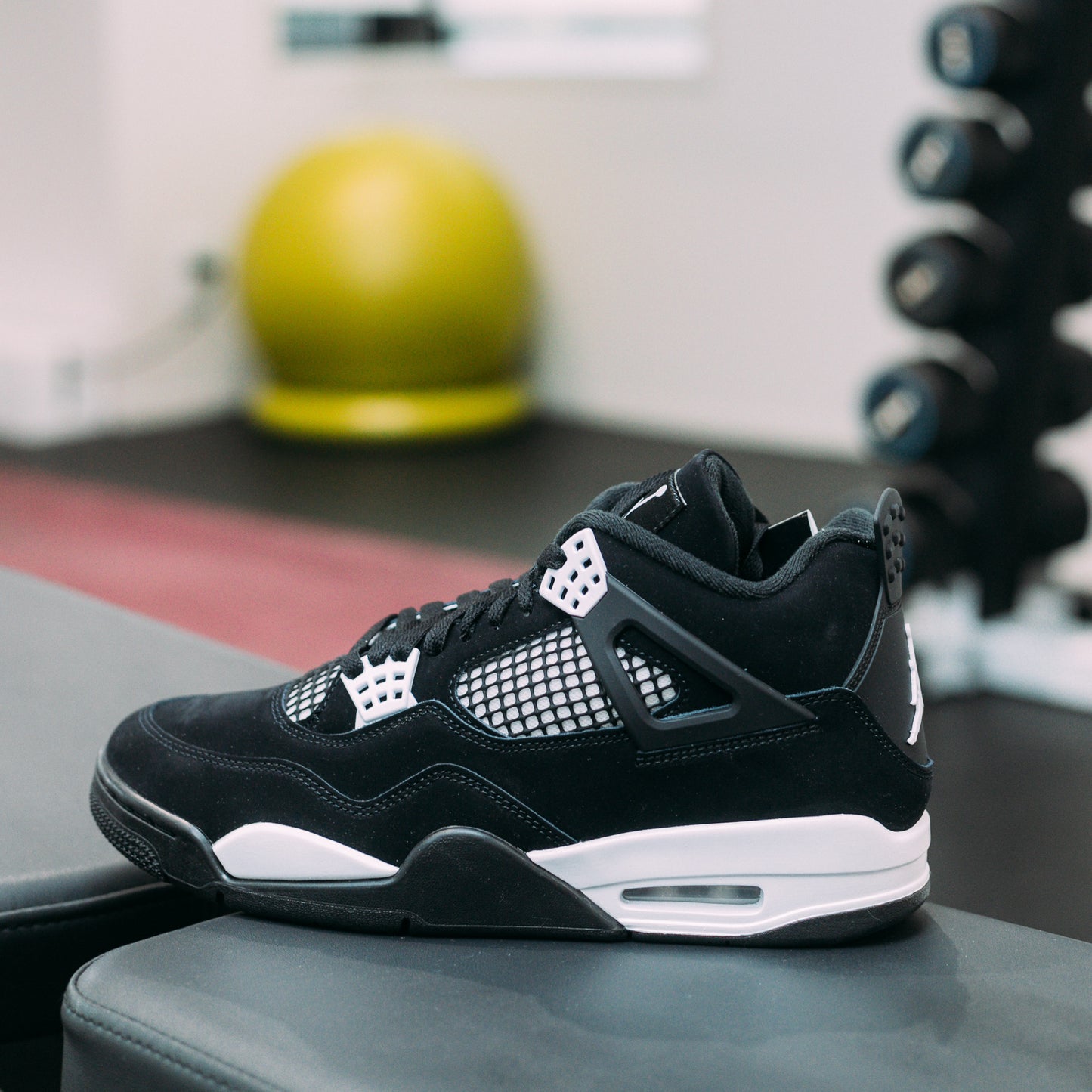 Air Jordan 4 Retro 'White Thunder' FQ8138-001 Herren Damen GS