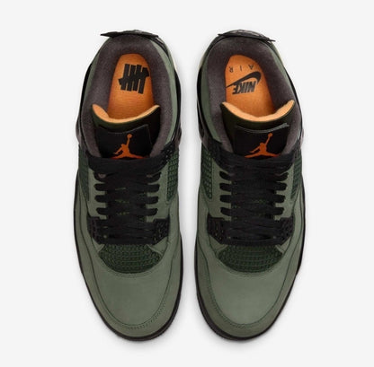 Undefeated x Air Jordan 4 Retro 2025 'Green' IB1519-200