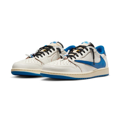 Air Jordan 1 Low OG Travis Scott Fragment Sail DM7866-104 Men Women