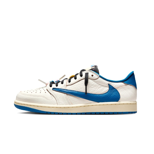 Air Jordan 1 Low OG Travis Scott Fragment Sail DM7866-104 Men Women