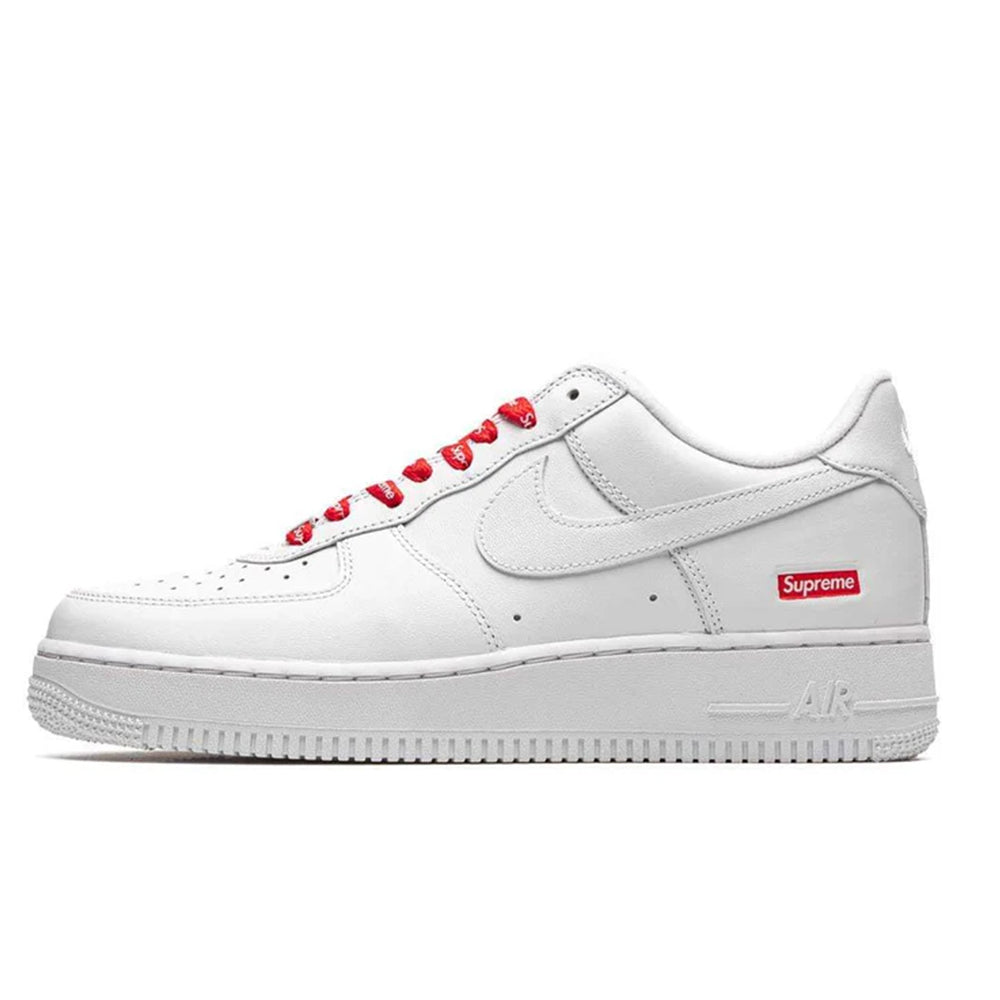 Supreme x Nike Air Force 1 Low 'Box Logo - White' CU9225-100
