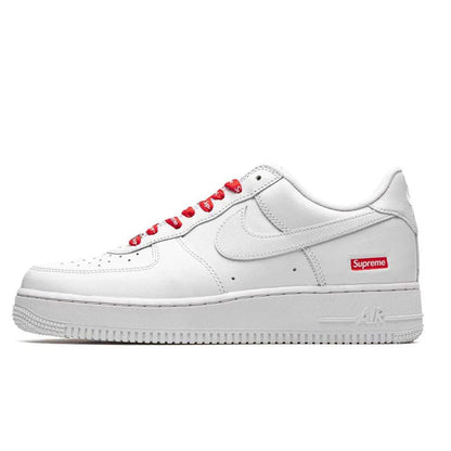 Supreme x Nike Air Force 1 Low 'Box Logo - White' CU9225-100